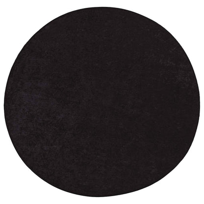Rug Washable φ120 cm Anthracite