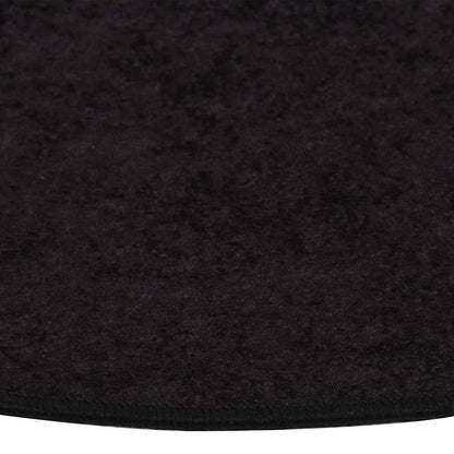 Rug Washable φ120 cm Anthracite
