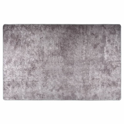 Rug Washable 80x150 cm Grey