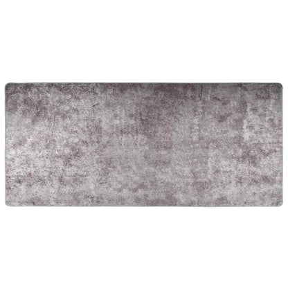Rug Washable 80x300 cm Grey