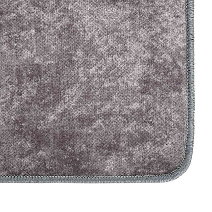 Rug Washable 120x180 cm Grey