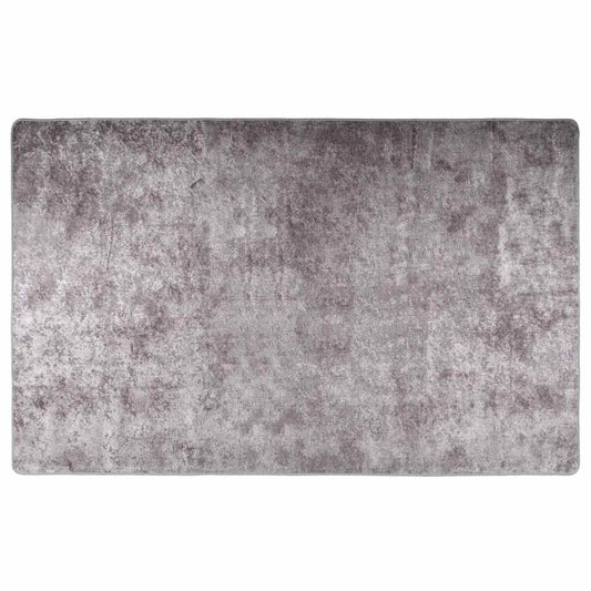 Rug | Grey | 100% Polyester | 160 x 230 cm | Rug | Rectangular | Modern