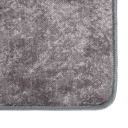 Rug Washable 160x230 cm Grey