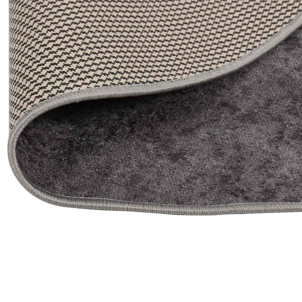Rug Washable φ120 cm Grey