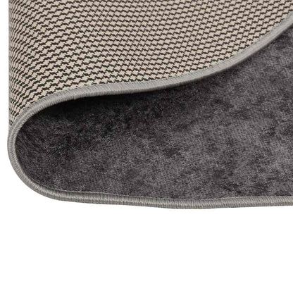 Rug Washable φ120 cm Grey