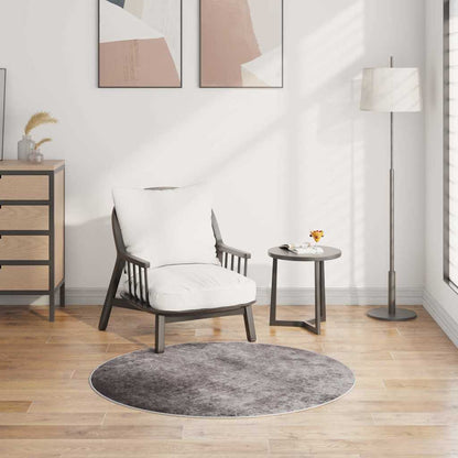 Rug Washable φ120 cm Grey