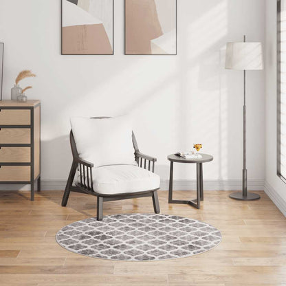 Rug Washable φ120 cm Multicolour