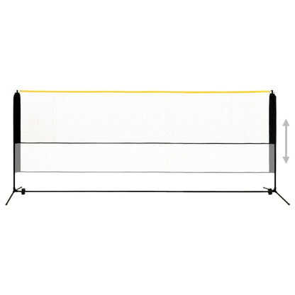 Adjustable Badminton Net 400x103x94-158 cm Metal
