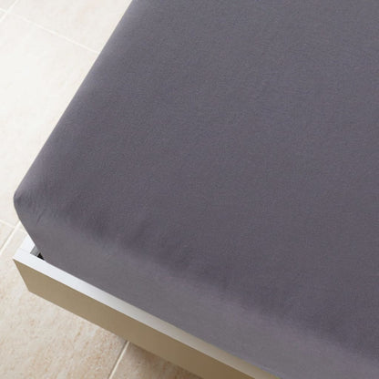 Jersey Fitted Sheets 2 pcs Anthracite 160x200 cm Cotton