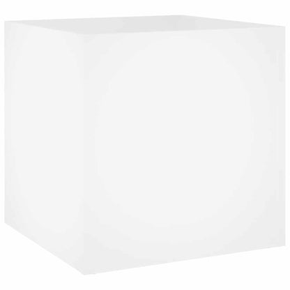 Hallway Furniture Set White Engineered Wood