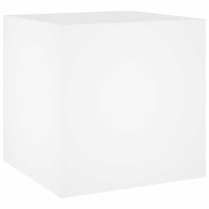 Hallway Furniture Set White Engineered Wood