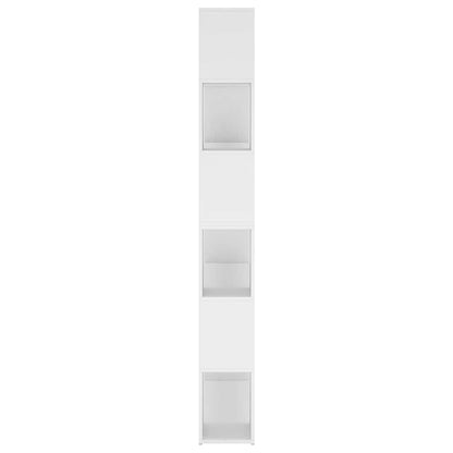 Book Cabinet Room Divider White 100x24x188 cm