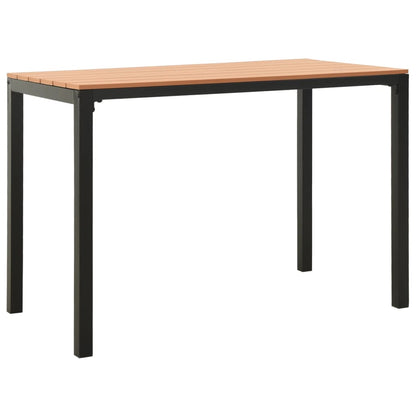 Garden Dining Set | Brown and Black