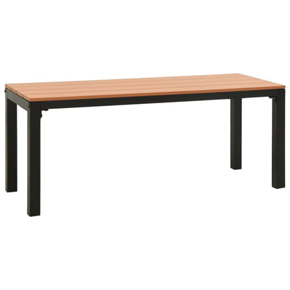 Garden Dining Set | Brown and Black