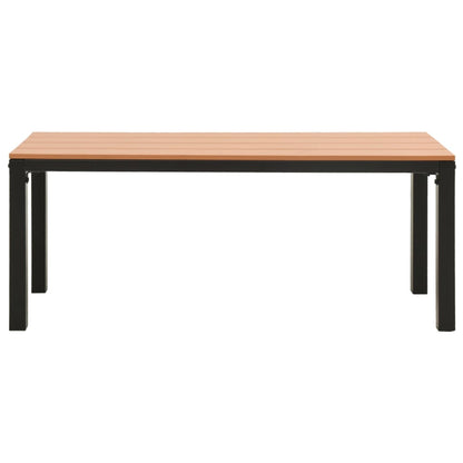 Garden Dining Set | Brown and Black