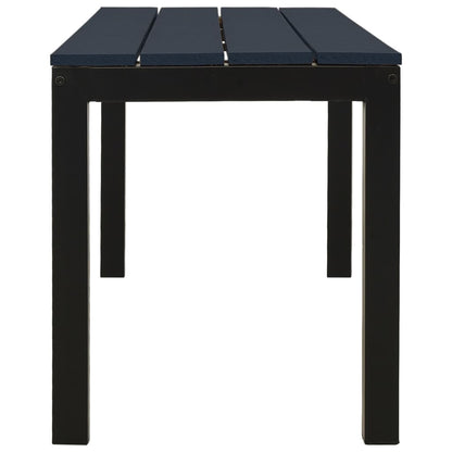 Garden Bench | Black | Steel | Garden Bench | Rectangular | Vintage