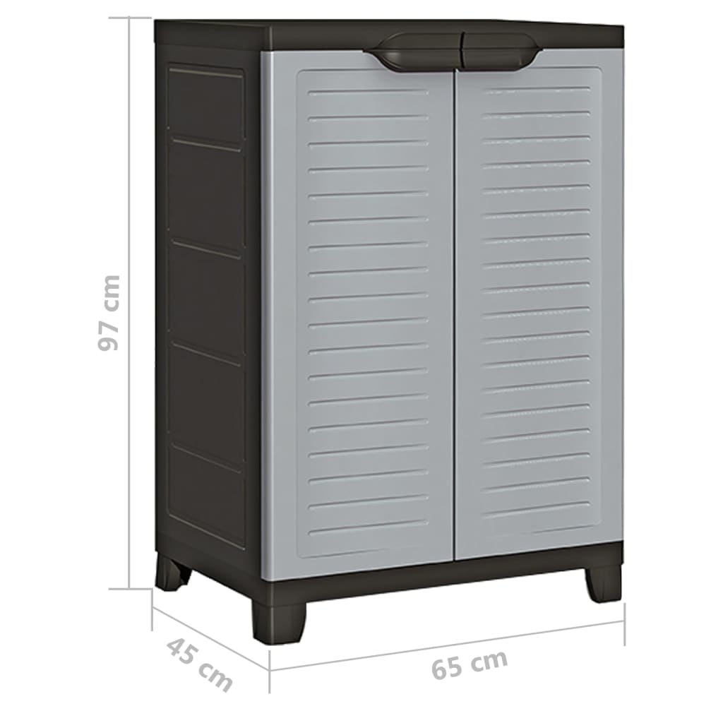 Plastic Cabinet 65x45x97 cm