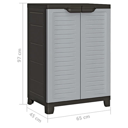 Plastic Cabinet 65x45x97 cm
