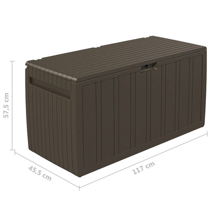 Cushion Box | Brown | Polypropylene | Medium | Cushion Box | Rectangular