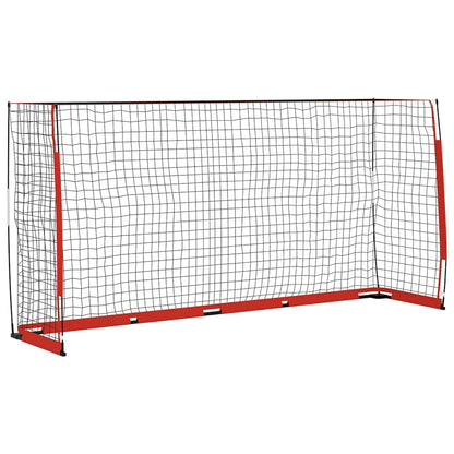 93375 vidaXL Soccer Goal 366,5x91x183 cm Steel