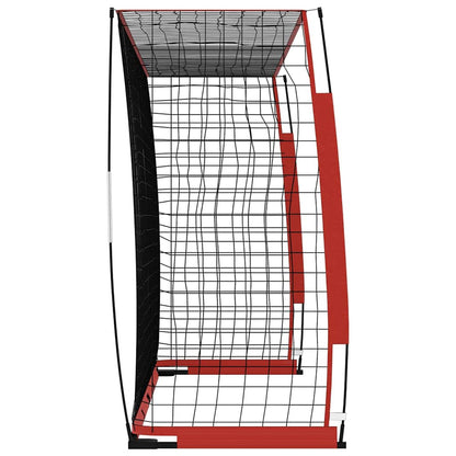 93375 vidaXL Soccer Goal 366,5x91x183 cm Steel