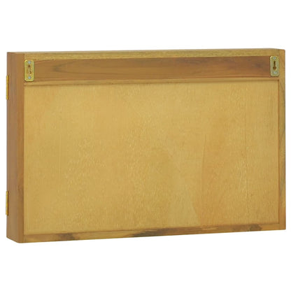 Mirror Cabinet 60x10x40 cm Solid Wood Teak