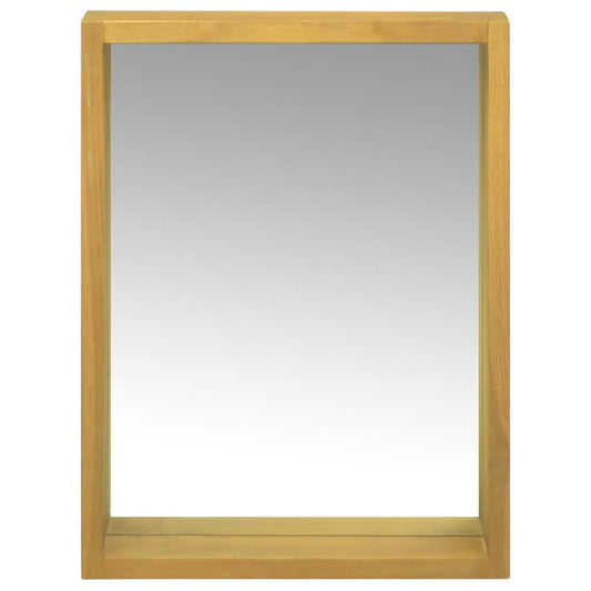 Mirror Cabinet 30x10x40 cm Solid Wood Teak