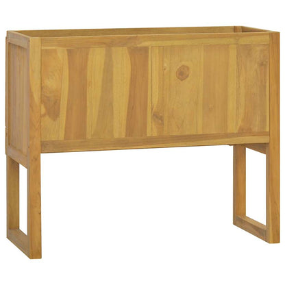 Bathroom Cabinet 90x40x75.5 cm Solid Wood Teak