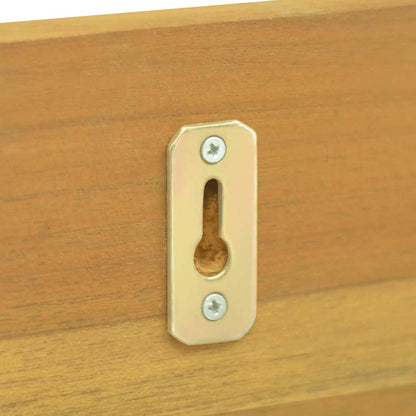 Wall Shelves 2 pcs 90x10x10 cm Solid Wood Teak
