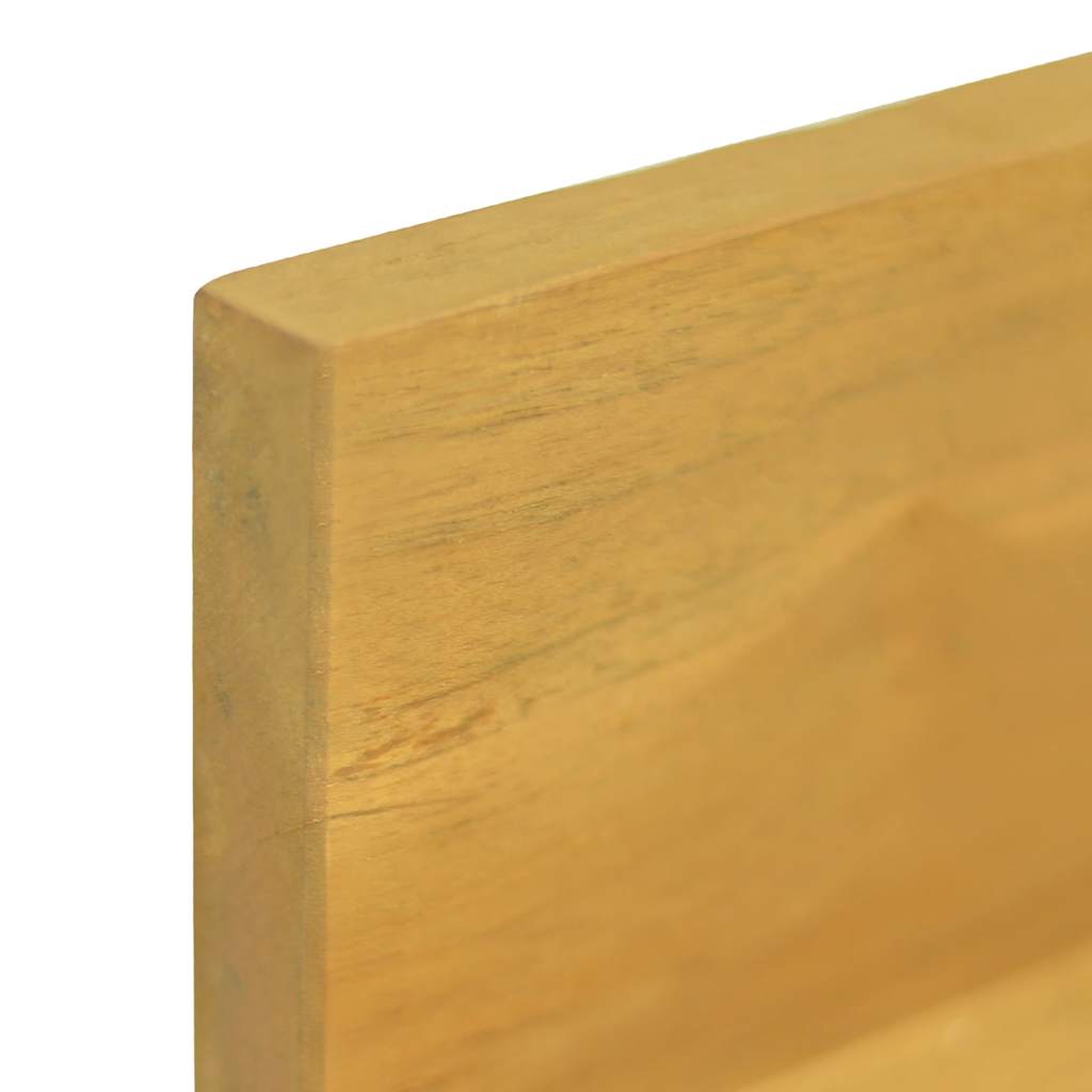 Wall Shelves 2 pcs 90x10x10 cm Solid Wood Teak