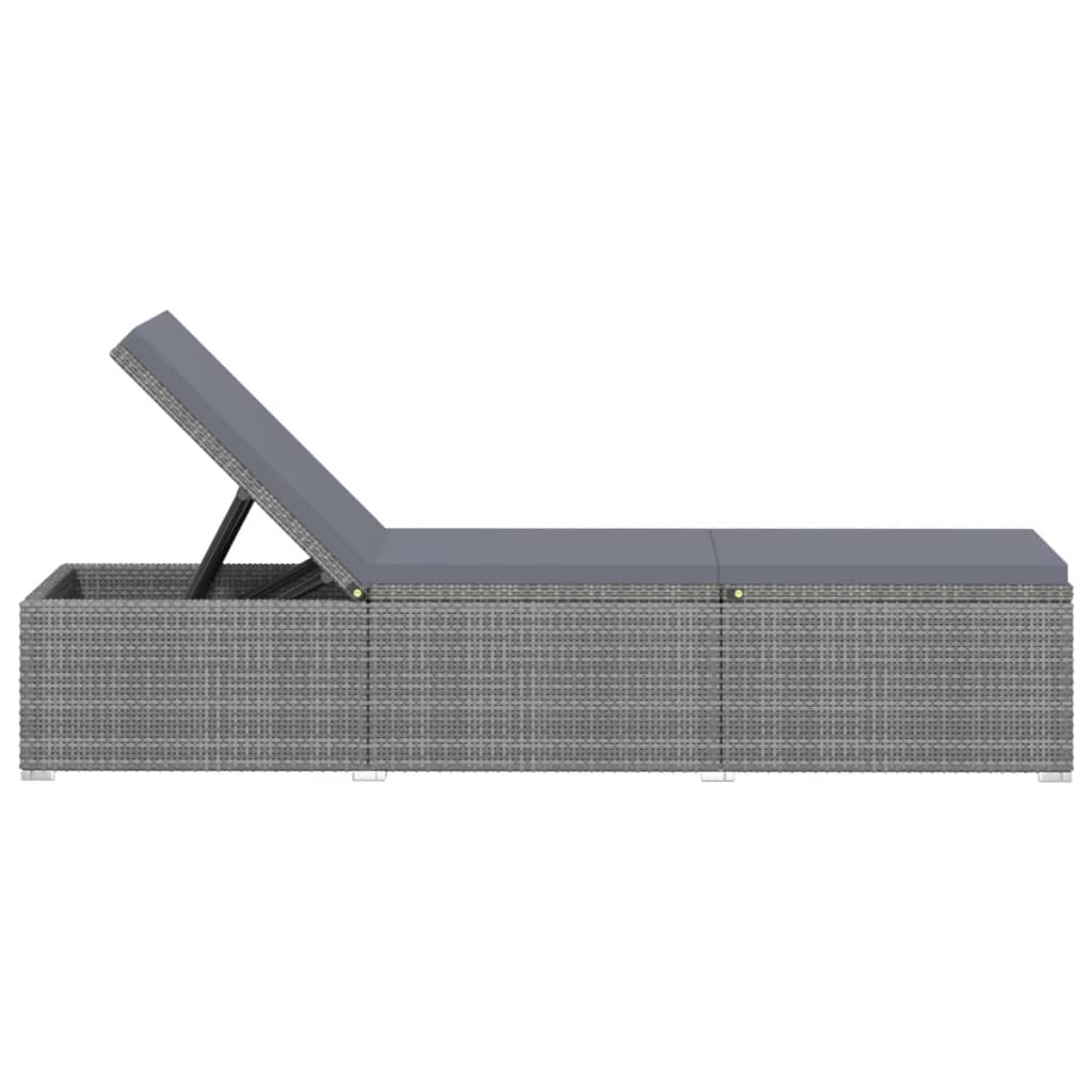 Sun Lounger | Grey