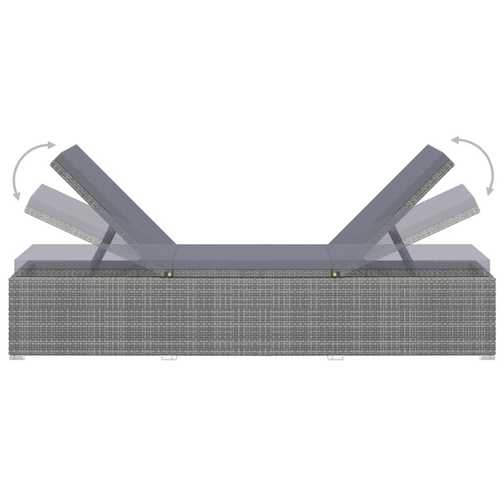 Sun Lounger | Grey