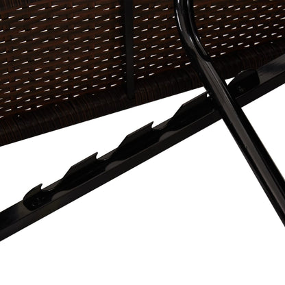 Sun Lounger | Brown | PE rattan | Standard | Adjustable Armrests