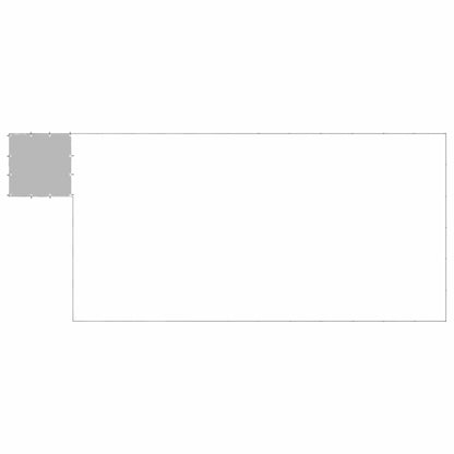 Dog Kennel Silver 22,99 m² Steel