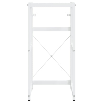 Bathroom Washbasin Frame White 40x38x83 cm Iron