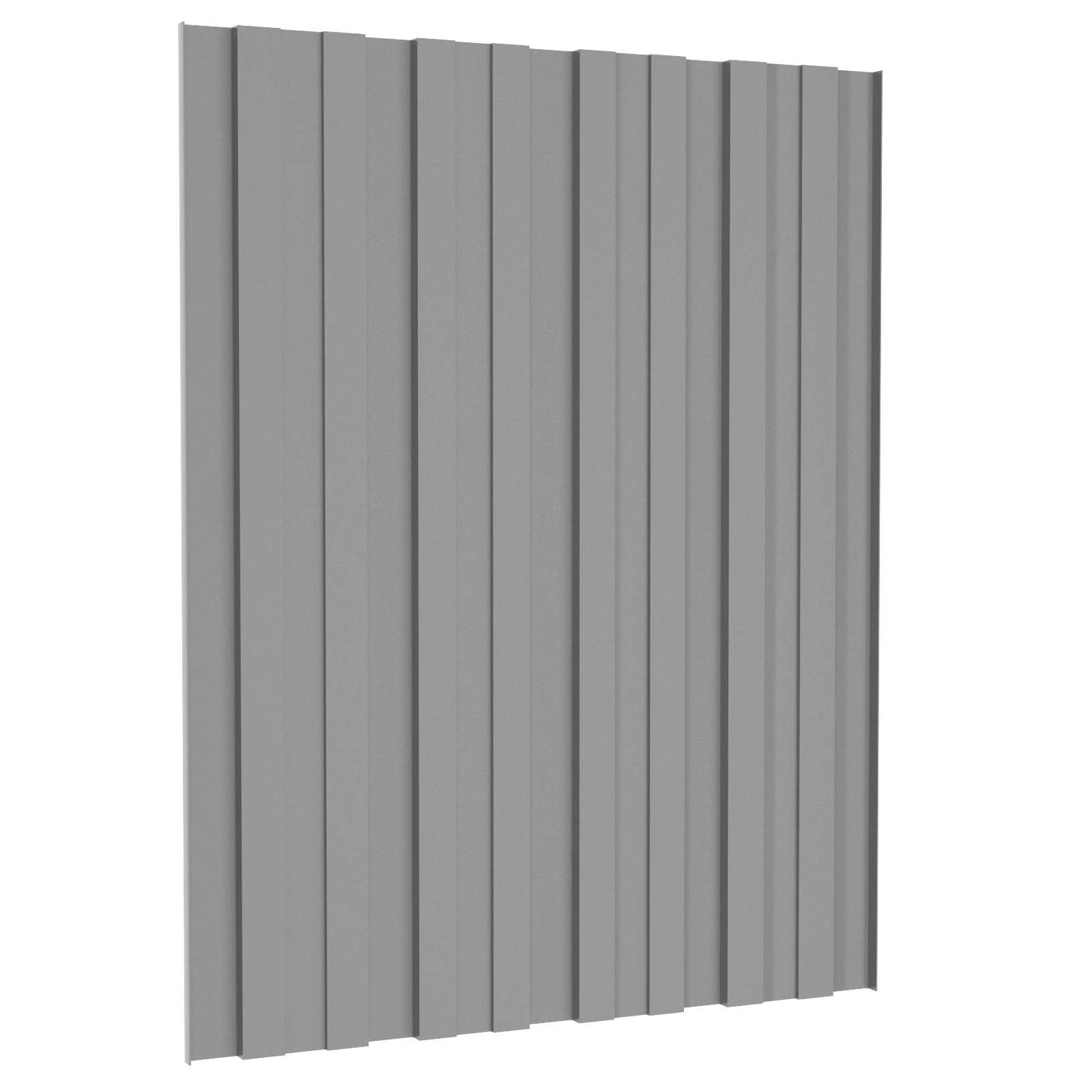 Roof Panel 36 pcs Grey 60 x 45 cm Galvanised steel