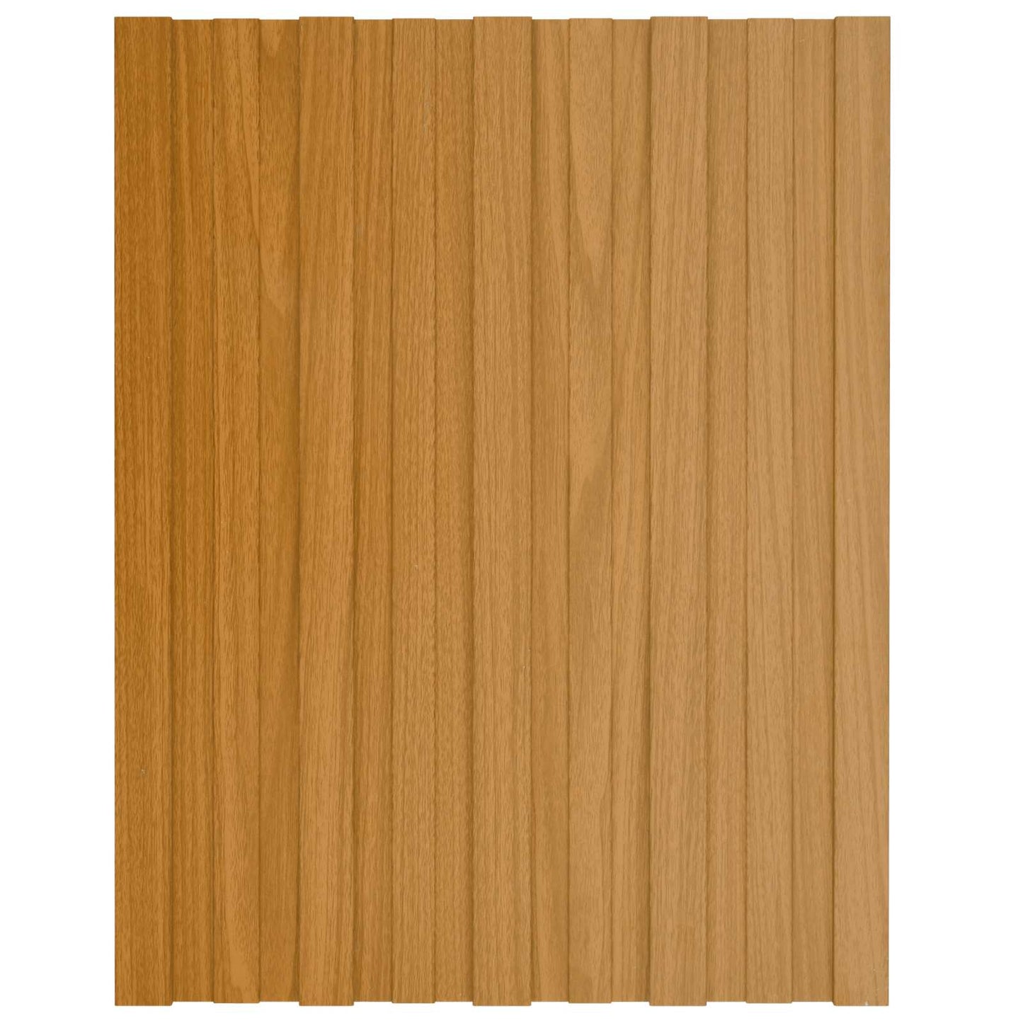 Roof Panel 12 pcs Natural 60 x 45 cm Galvanised steel