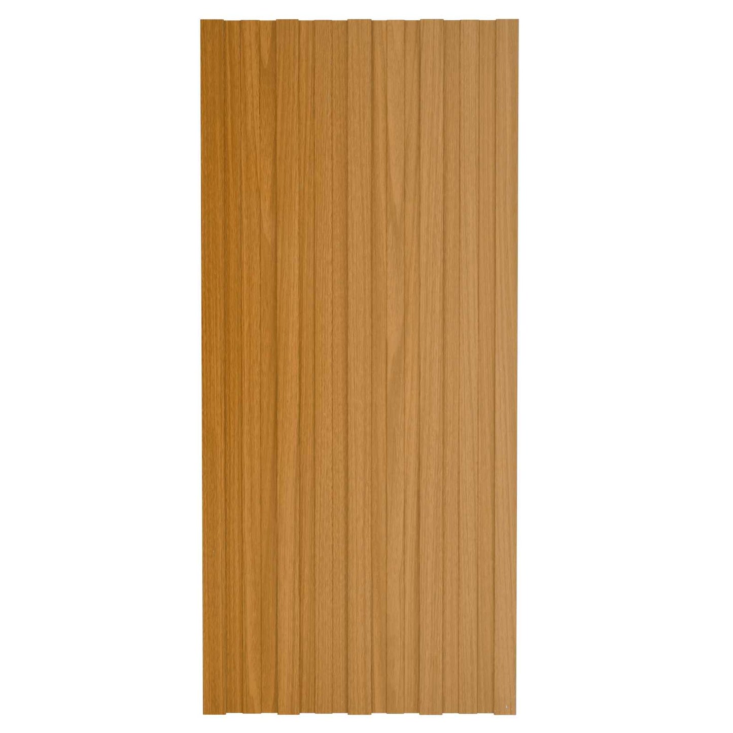 Roof Panel 12 pcs Natural 100 x 45 cm Galvanised steel