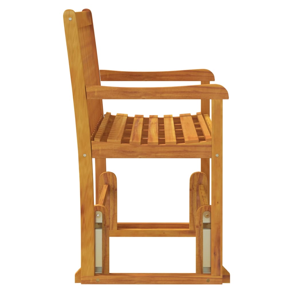 Swing Bench | Brown | Solid acacia wood | 110 cm | Swing Bench