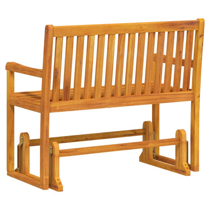 Swing Bench | Brown | Solid acacia wood | 110 cm | Swing Bench
