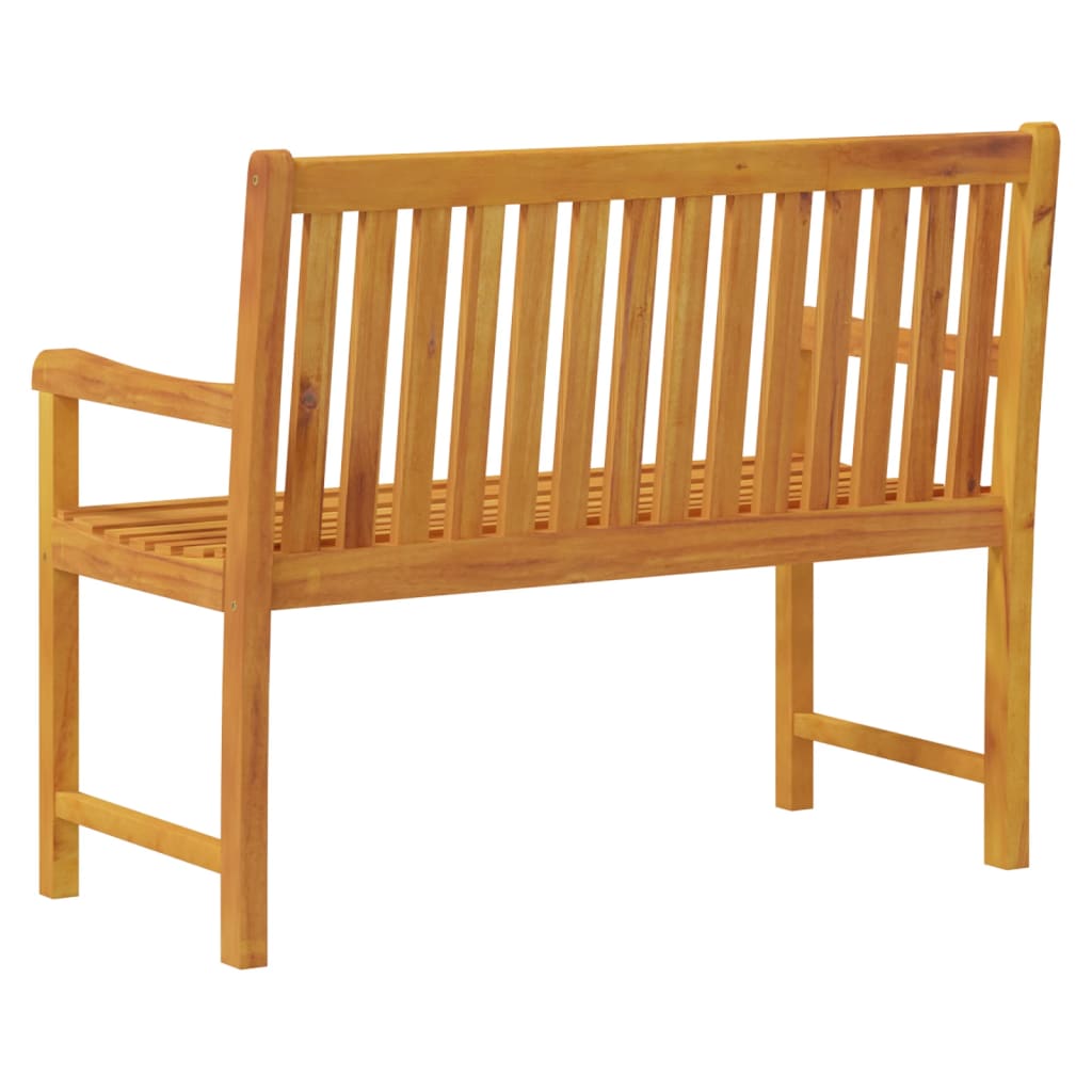 Garden benches 1-Seater 110 x 55.5 x 90 cm Solid Acacia Wood