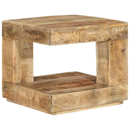 338007 vidaXL Coffee Table 45x45x40 cm Solid Wood Mango