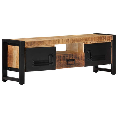 338222 vidaXL TV Cabinet 120x30x40 cm Solid Wood Mango