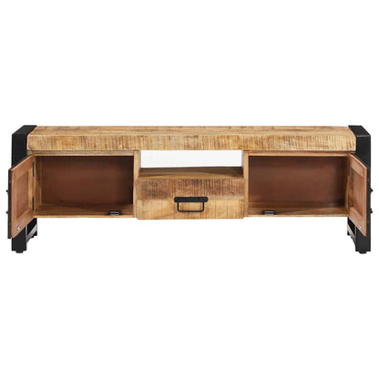 338222 vidaXL TV Cabinet 120x30x40 cm Solid Wood Mango