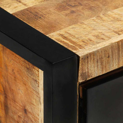 338222 vidaXL TV Cabinet 120x30x40 cm Solid Wood Mango