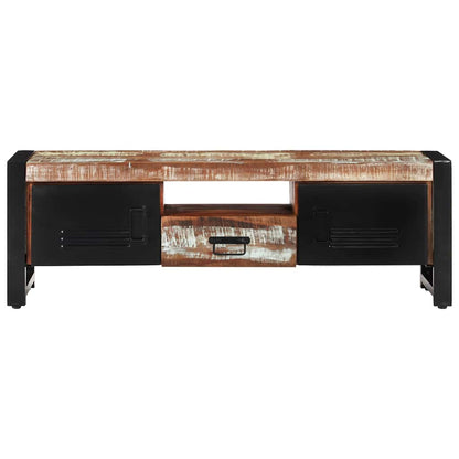 TV Cabinet 120x30x40 cm Solid Wood Reclaimed