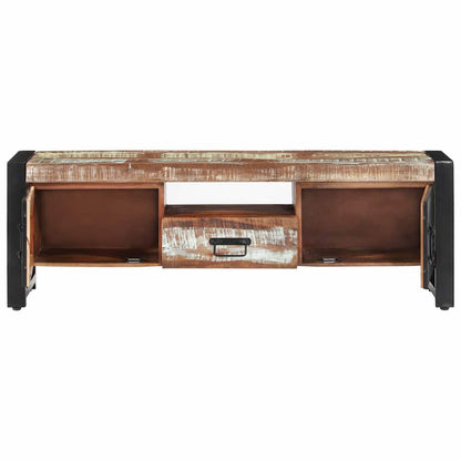 TV Cabinet 120x30x40 cm Solid Wood Reclaimed