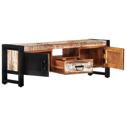TV Cabinet 120x30x40 cm Solid Wood Reclaimed
