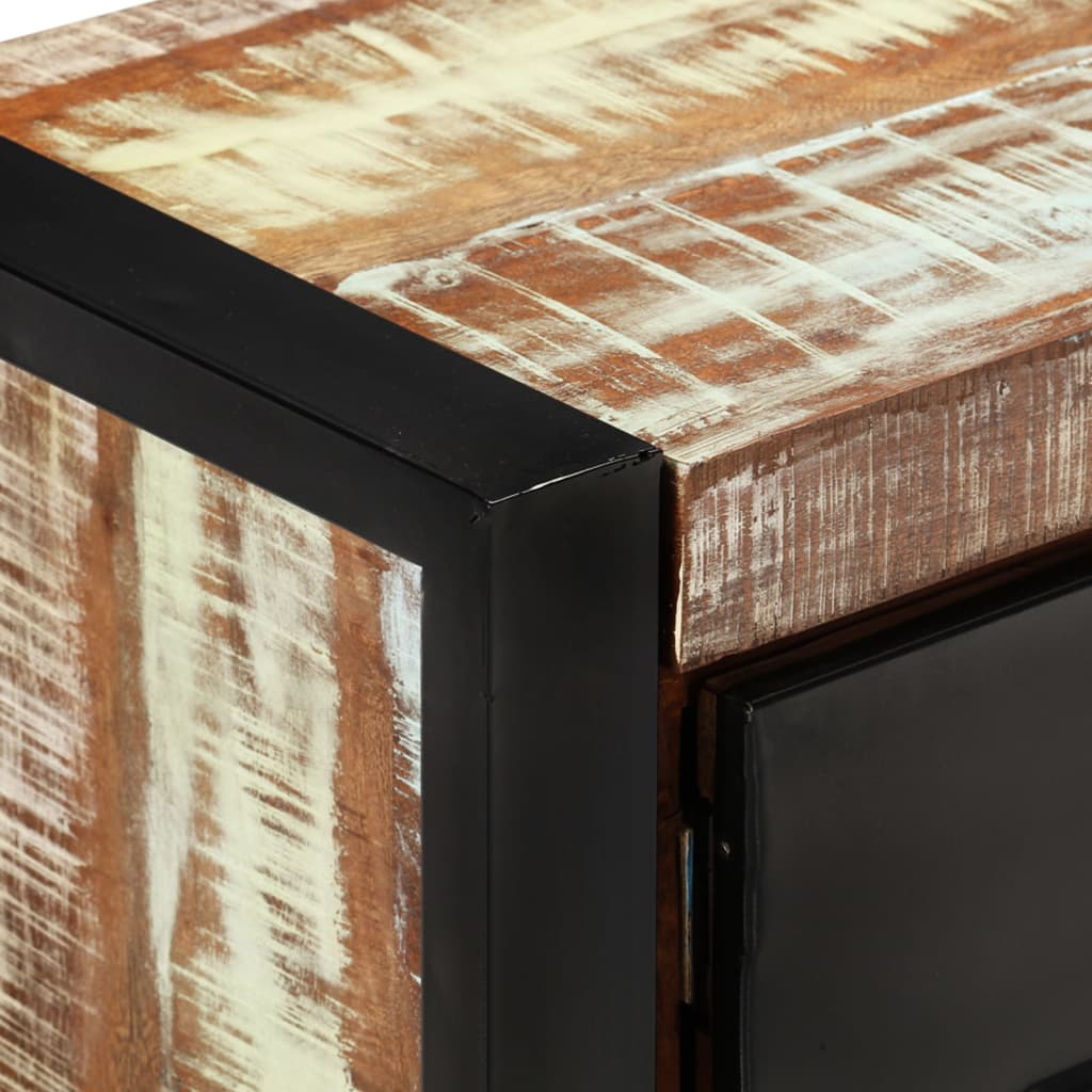 TV Cabinet 120x30x40 cm Solid Wood Reclaimed