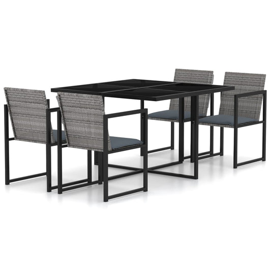 Outdoor Dining Set | Grey